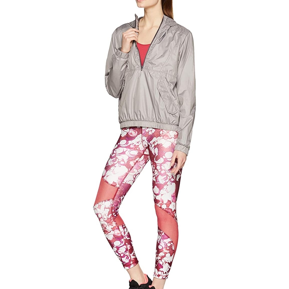 Under Armour HG Ankle Crop Print Impulse Pink - Picture 4 of 6